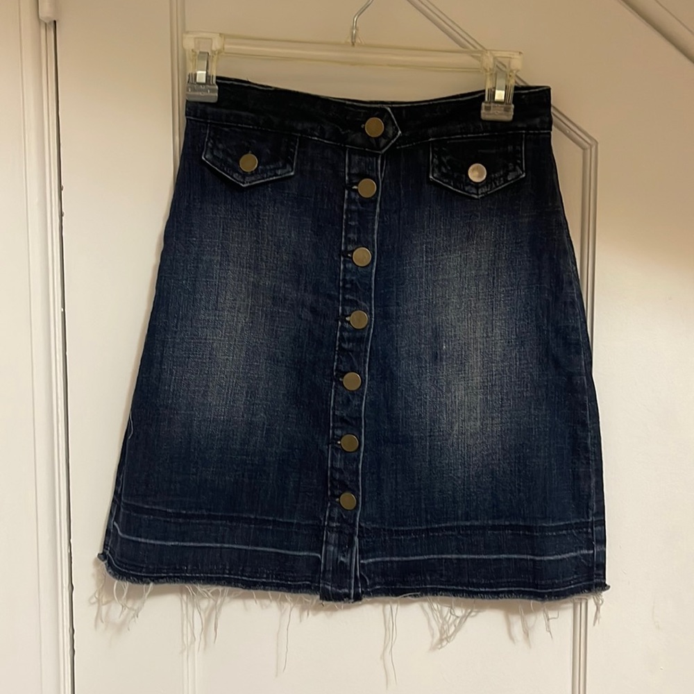 Denim skirt